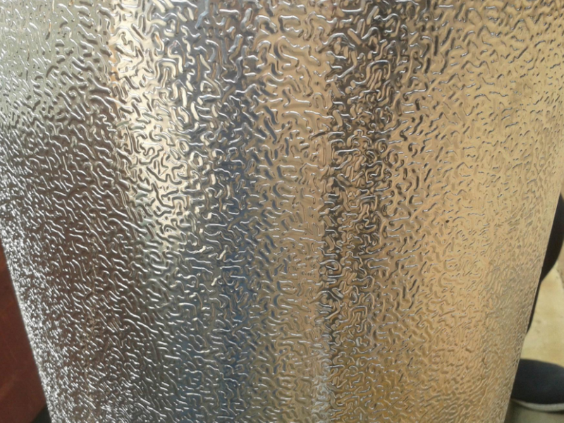 Bobina de aluminio de alta calidad en relieve