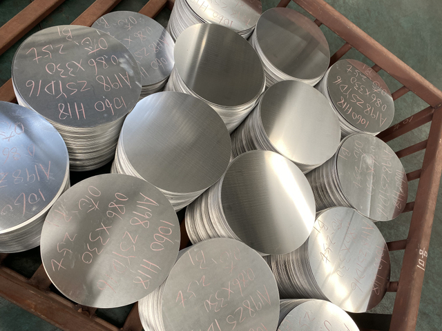 C&iacute;rculo de aluminio giratorio redondo de aleaci&oacute;n 1050