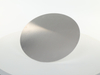Cercle en aluminium brillant pour les panneaux de signalisation