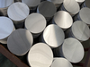 Cercle en aluminium brillant pour les panneaux de signalisation